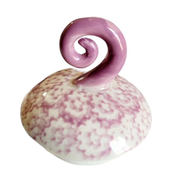 Temp-tations Old World Cranberry Pink Pig Salt Cellar/Sponge Holder or Planter - Picture 6 of 10